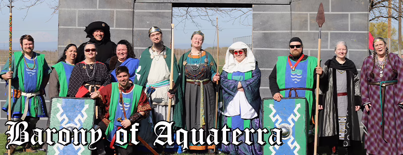 Welcome to the Barony of Aquaterra! Welcome to the Barony of Aquaterra!
